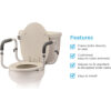 *Toilet Support Rails